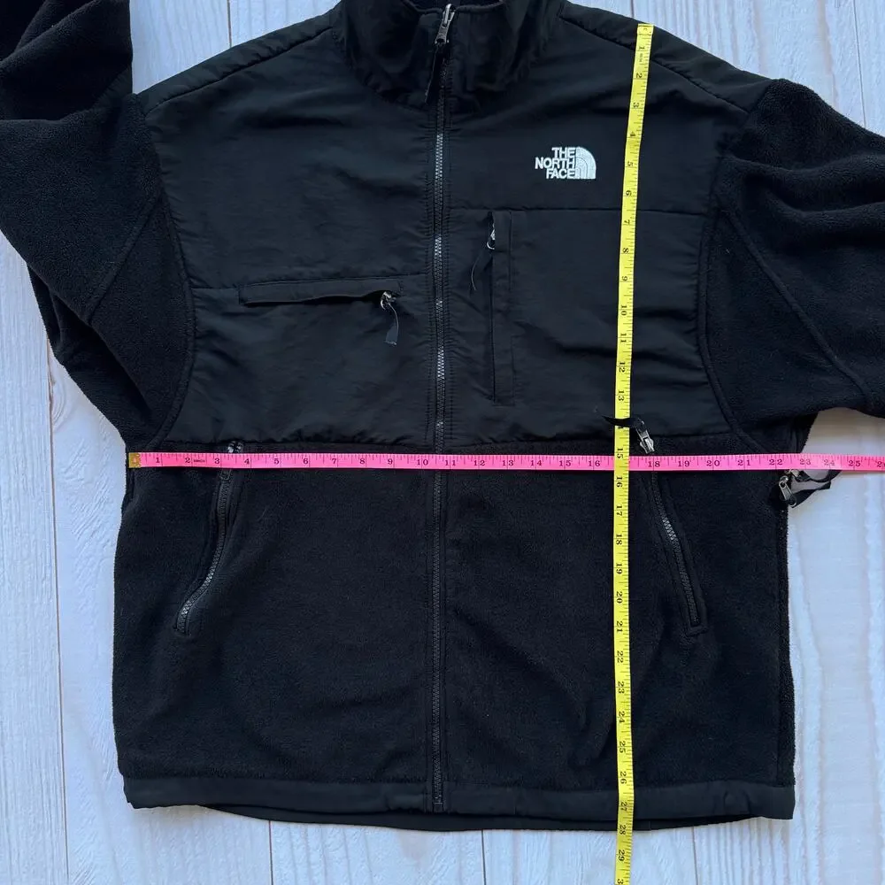 The North Face Denali Mens Size XL Full Zip Polartec Fleece Jacket Black
